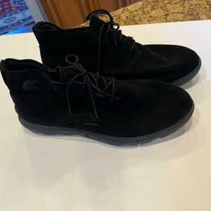 Men’s Sorely Black Chukka Boots Size 15
